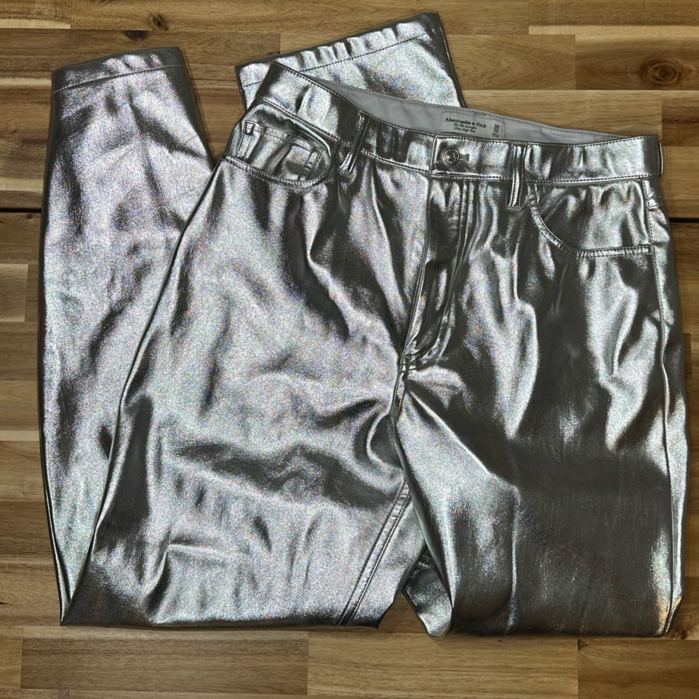 Abercrombie & Fitch Metallic Pants